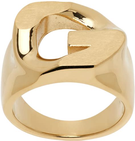 givenchy signet ring|Givenchy official site .